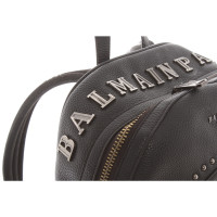Balmain Backpack Leather in Black