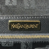 Saint Laurent Reisetasche aus Leder in Schwarz