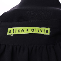 Alice + Olivia skirt with leather waistband
