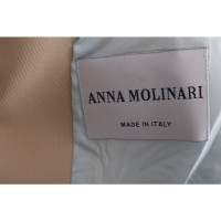 Anna Molinari Kleid aus Wolle in Beige