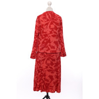 René Lezard Kleid in Rot