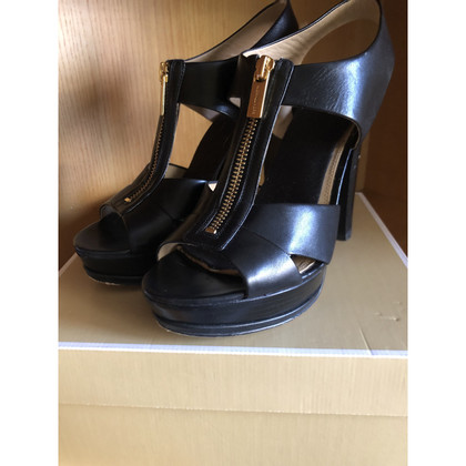 Michael Kors Sandals Leather in Black