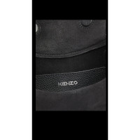 Kenzo Travel bag Leather in Black
