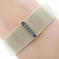 Gucci Armreif/Armband aus Silber in Silbern