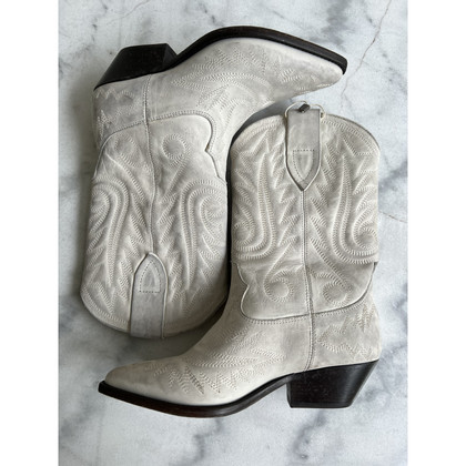 Isabel Marant Boots Leather in White