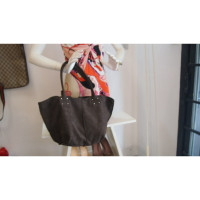 Orciani Shopper Leather in Brown