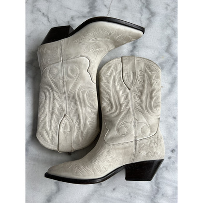 Isabel Marant Boots Leather in White