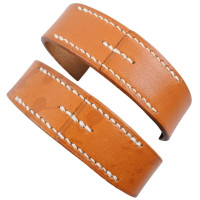 Hermès Armreif/Armband aus Leder in Braun