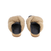 Chloé Slippers/Ballerina's Wol in Beige