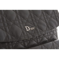 Christian Dior Rucksack aus Leder in Schwarz