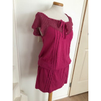 Marc Jacobs Kleid aus Baumwolle in Fuchsia