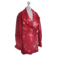 Isabel Marant Denim jacket with batik patterns