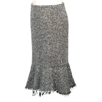 Hobbs skirt in grey wool 