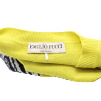Emilio Pucci Blazer aus Wolle in Gelb