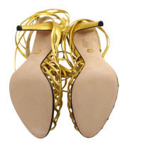 Emilio Pucci Sandals Leather in Gold