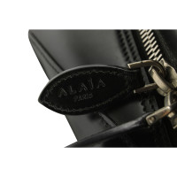 Alaïa Handtasche aus Leder in Schwarz
