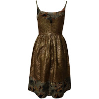 Anna Sui Robe en Doré