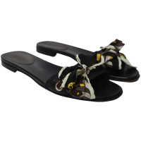 Gucci Sandals Leather in Black