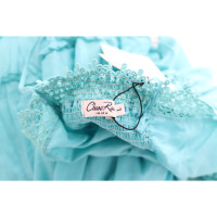 Charo Ruiz Dress Cotton in Turquoise