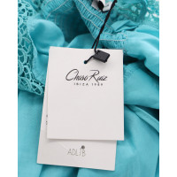 Charo Ruiz Dress Cotton in Turquoise