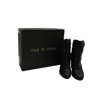 Rag & Bone Stiefel aus Leder in Schwarz