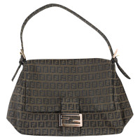 Fendi Handbag Canvas in Brown