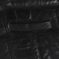 Neil Barrett Leather jacket in black