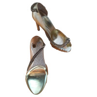 Valentino Garavani Peep-toes with Schlangenapplikation