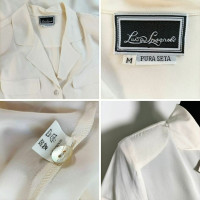 Luisa Spagnoli Top Silk in White