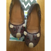 Marc By Marc Jacobs Slippers/Ballerinas Leather in Bordeaux