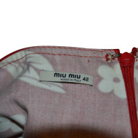 Miu Miu bloemen shorts