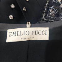 Emilio Pucci Rock aus Seide in Schwarz
