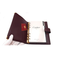 Cartier Accessoire aus Leder in Bordeaux