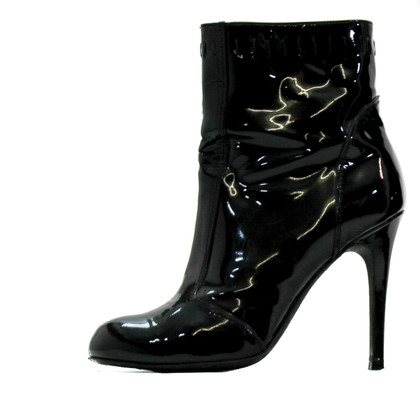 Rochas Ankle boots Patent leather in Black