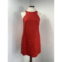 Ermanno Scervino Kleid aus Baumwolle in Rot