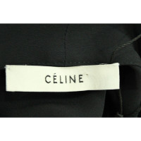 Céline Kleid aus Seide in Schwarz