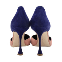 Manolo Blahnik Pumps/Peeptoes Suède