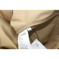 Loewe Jacke/Mantel aus Baumwolle in Braun