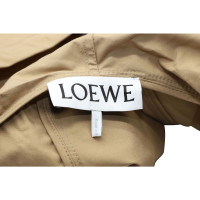 Loewe Jacke/Mantel aus Baumwolle in Braun