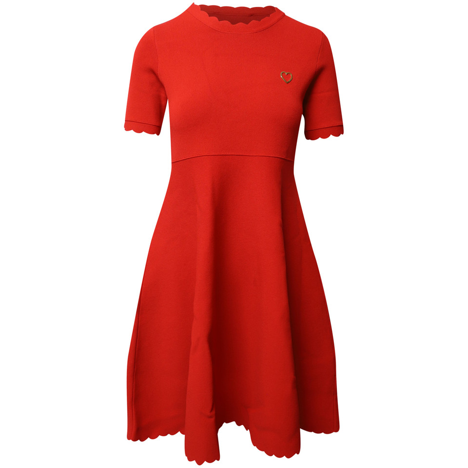 Moschino Kleid aus Viskose in Rot