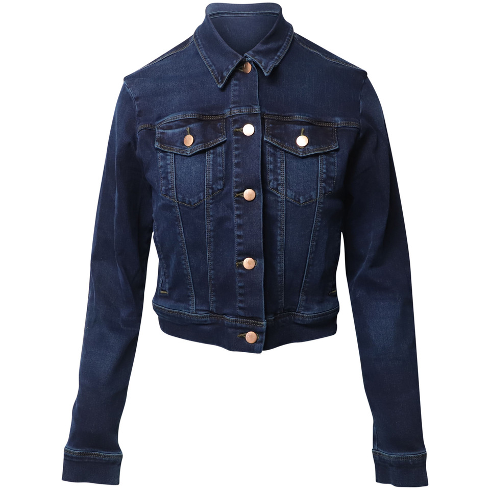 J Brand Jacke/Mantel aus Baumwolle in Blau