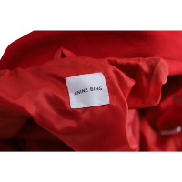 Anine Bing Jacke/Mantel in Rot