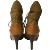 Chloé Stiefel aus Wildleder in Braun