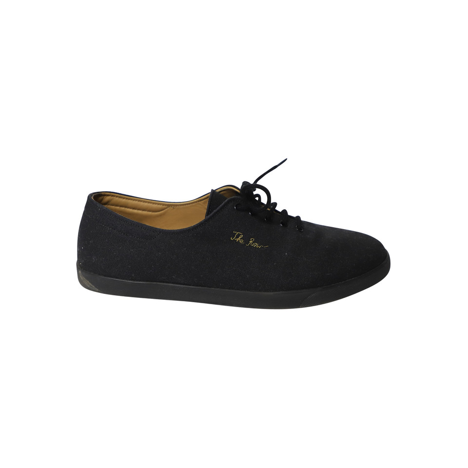 The Row Trainers Canvas in Black