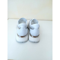 Baldinini Sneakers aus Leder in Weiß