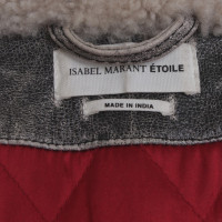 Isabel Marant Etoile Vintage-stijl lederen jas