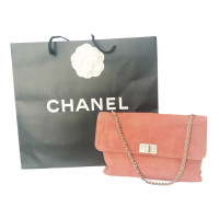 Chanel 2.55 en Daim en Rose/pink