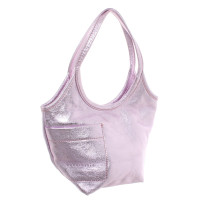 Coccinelle Handbag in lilac-metallic