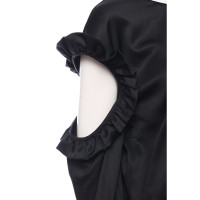 Magda Butrym Kleid aus Seide in Schwarz