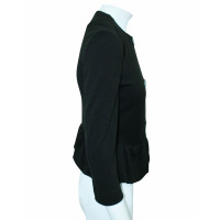 Armani Jacke/Mantel aus Wolle in Schwarz